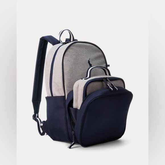 Polo Ralph Lauren Other - Polo Ralph Lauren polos Color-Blocked Backpack & Lunch Tote Set NWT